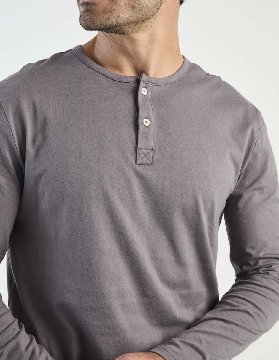 Playera manga larga para hombre 4
