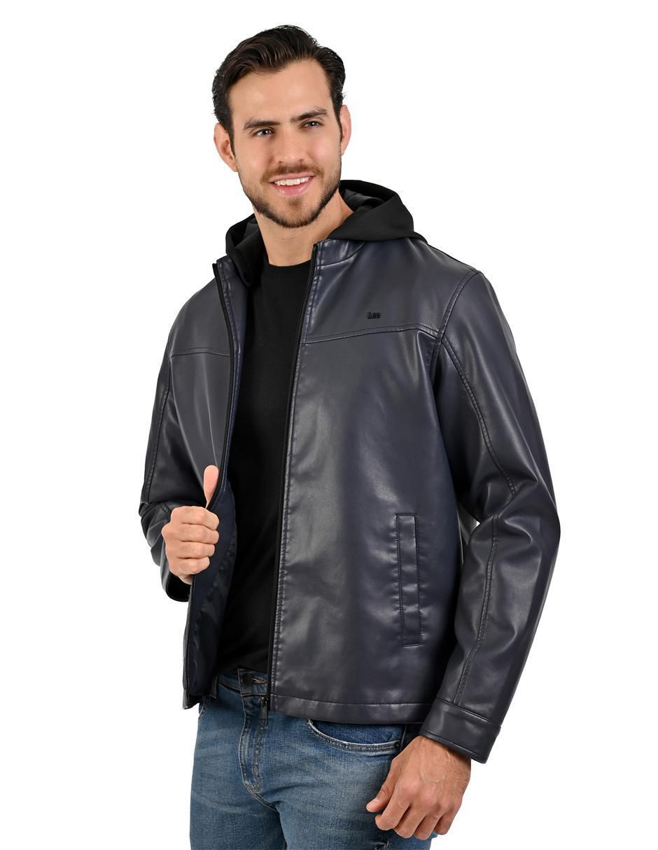 Chamarra casual Lee con capucha para hombre
