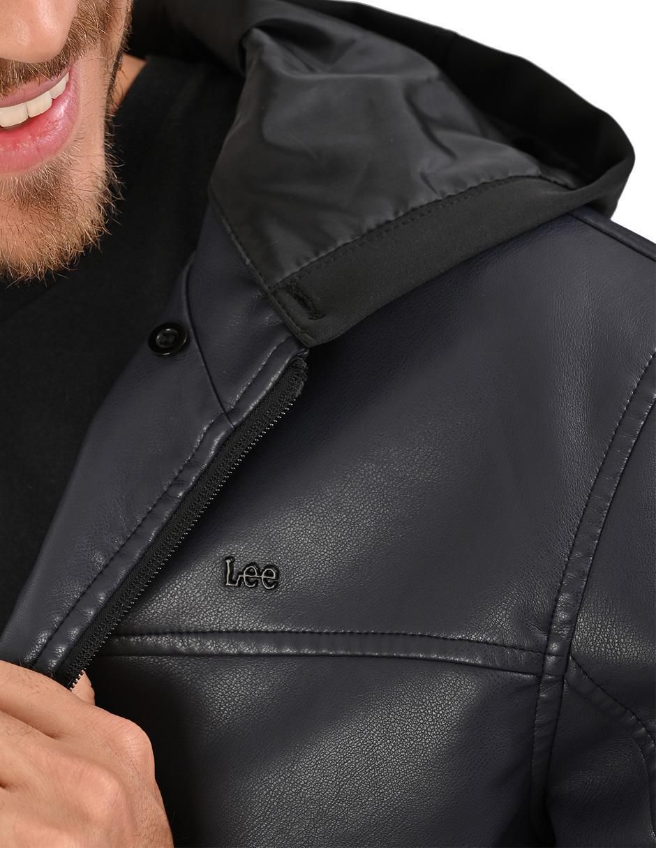 Chamarra casual Lee con capucha para hombre