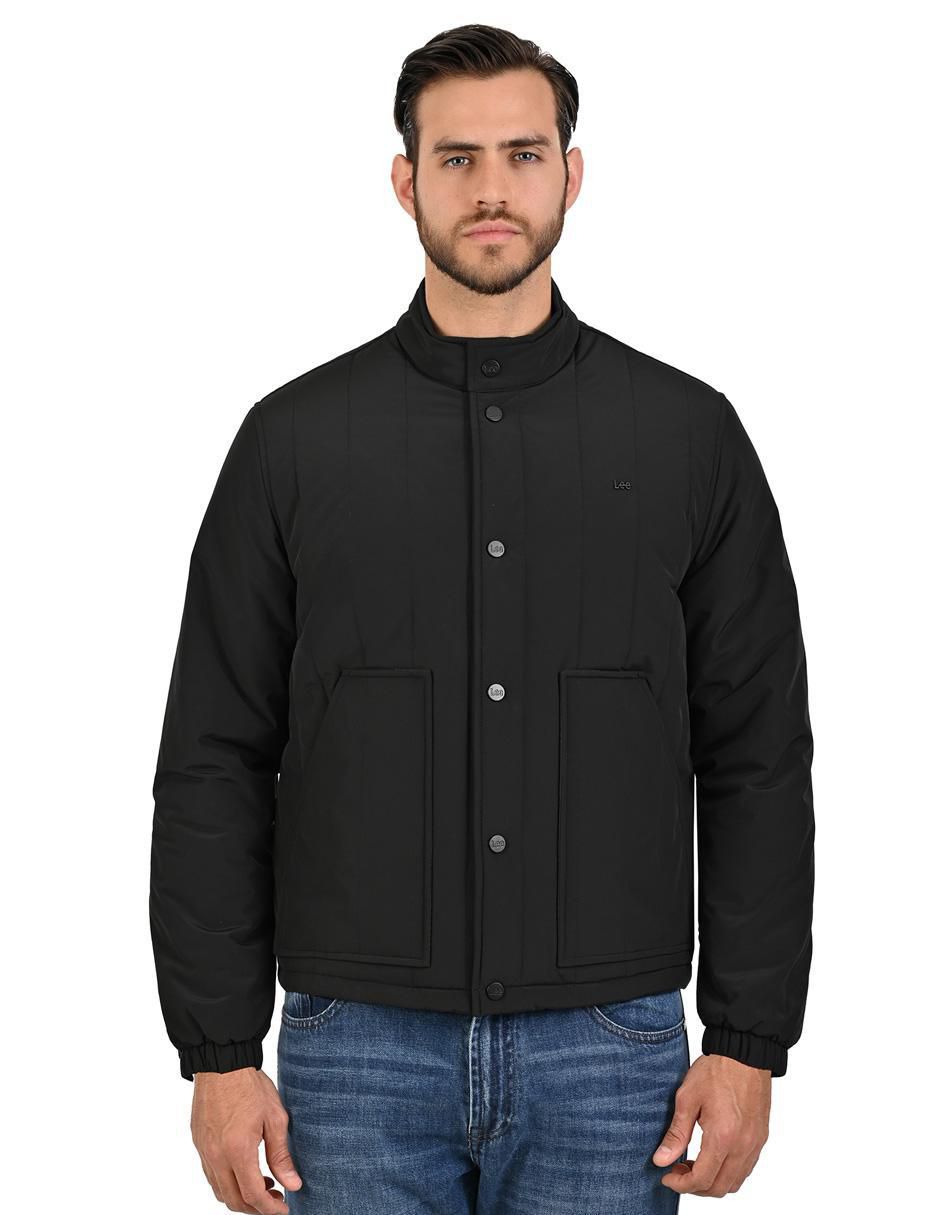 Chamarra capitonada con bolsillos para hombre Chamarra capitonada con bolsillos para hombre
