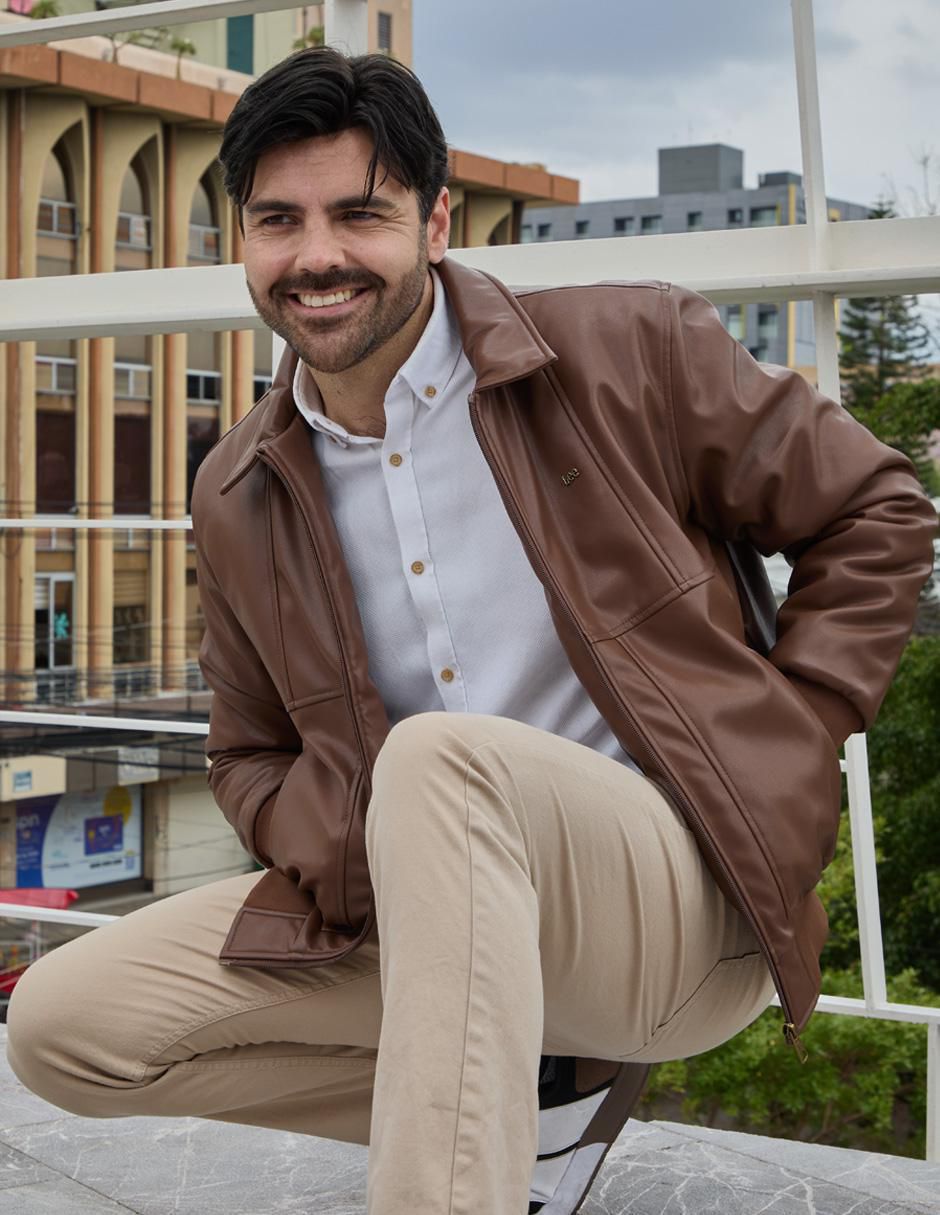 Chamarra bomber Lee con bolsillos para hombre