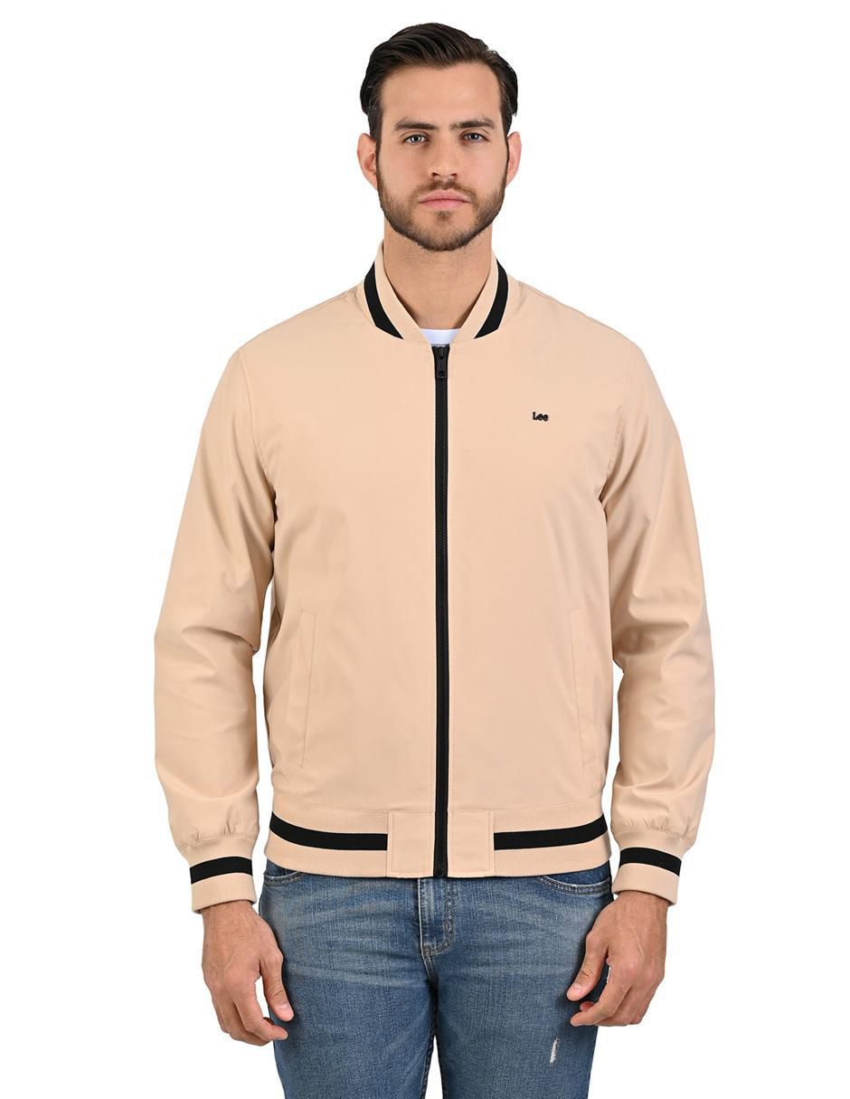 Chamarra bomber con bolsillos para hombre Chamarra bomber con bolsillos para hombre