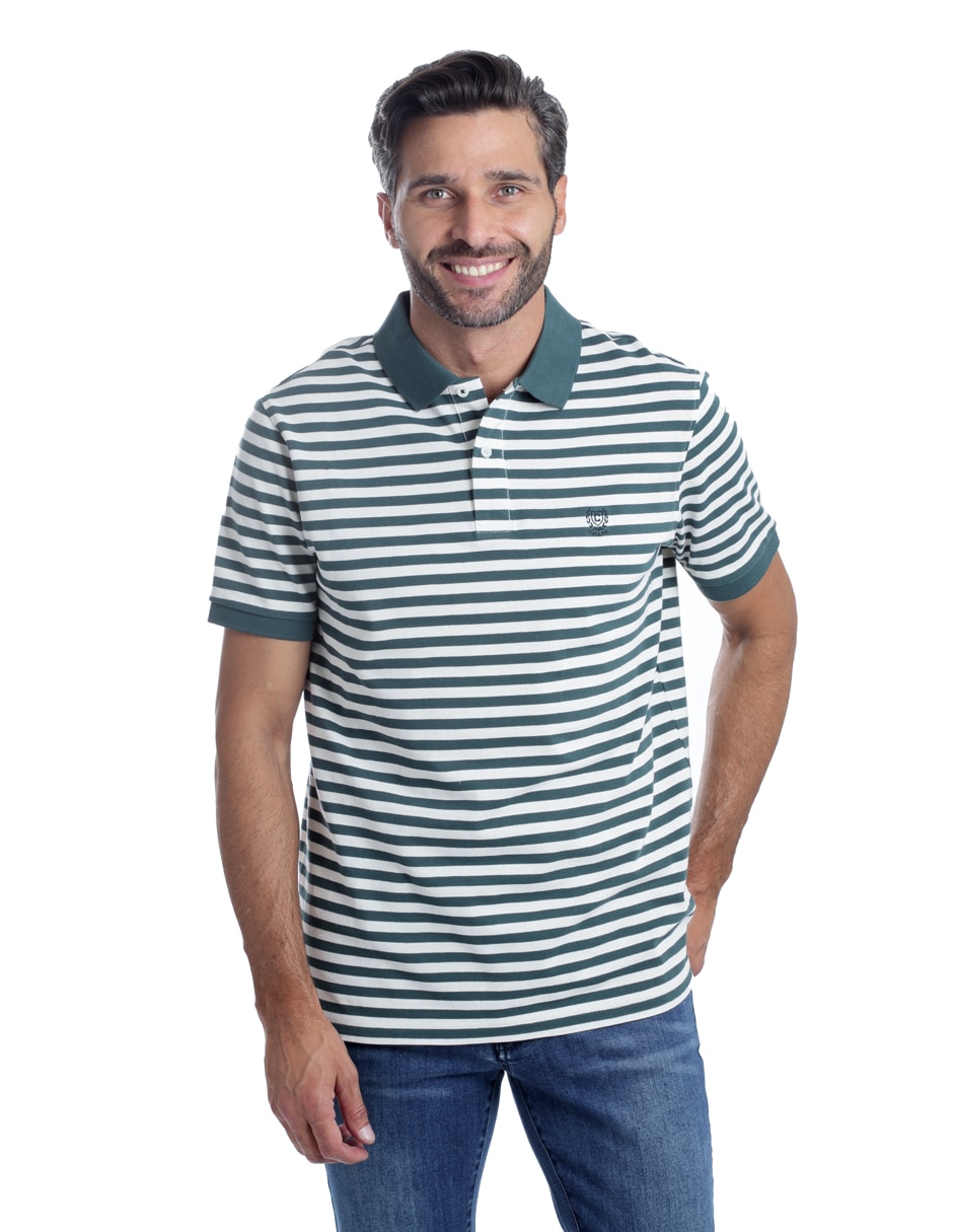 Playera tipo polo para hombre