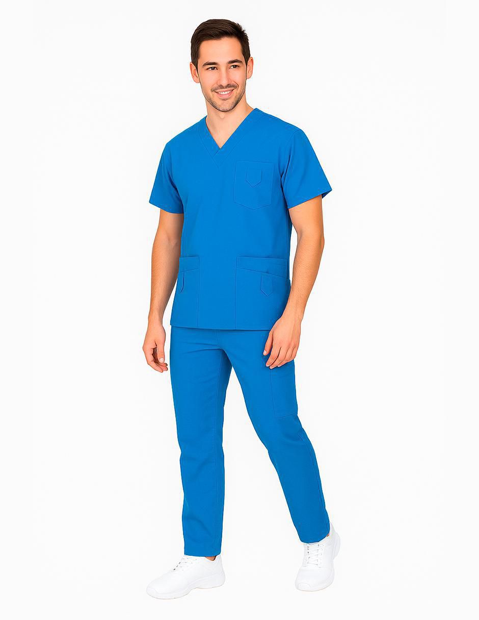 Set filipina-pantalón estilo relajado para hombre
