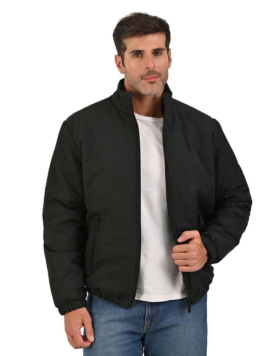 Chamarra casual con bolsillos para hombre