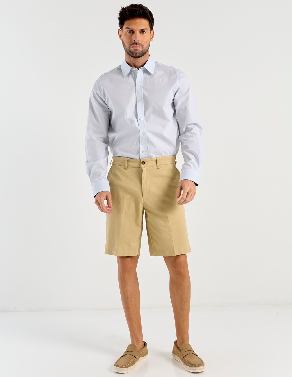 Bermuda de algodón para hombre