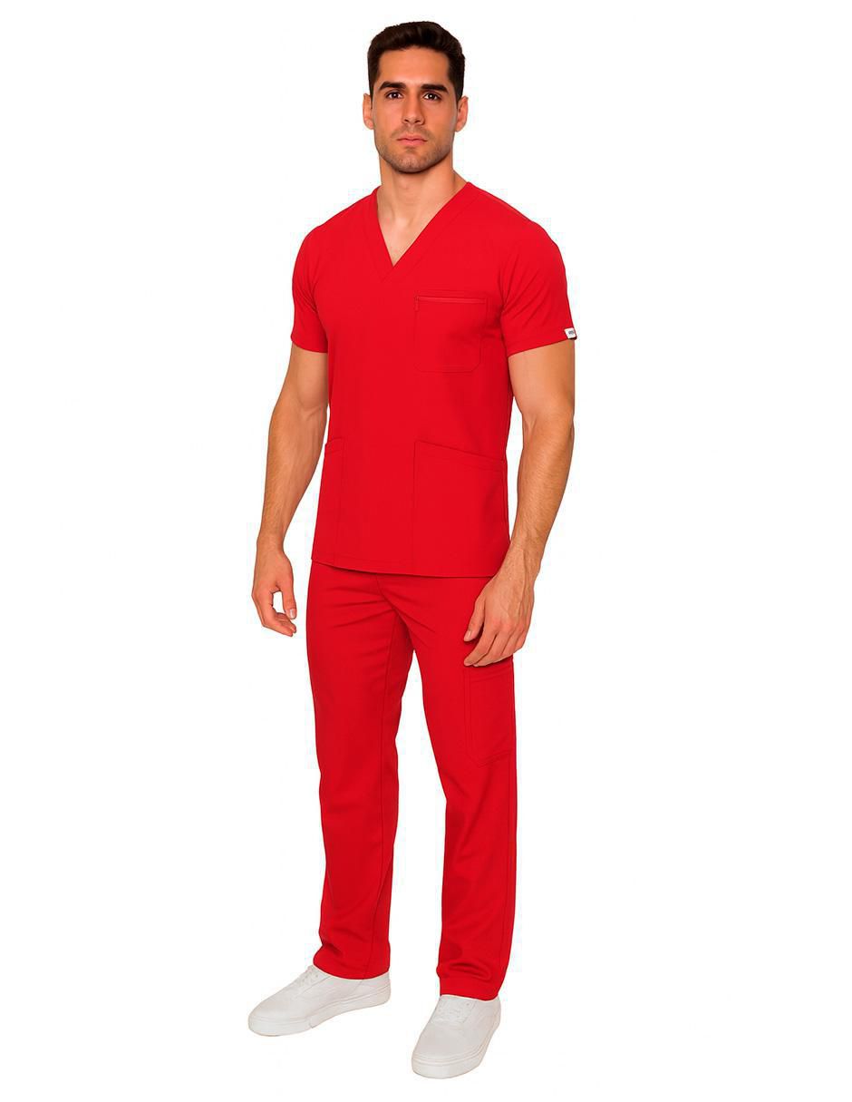 Set filipina-pantalón estilo relajado para hombre 2