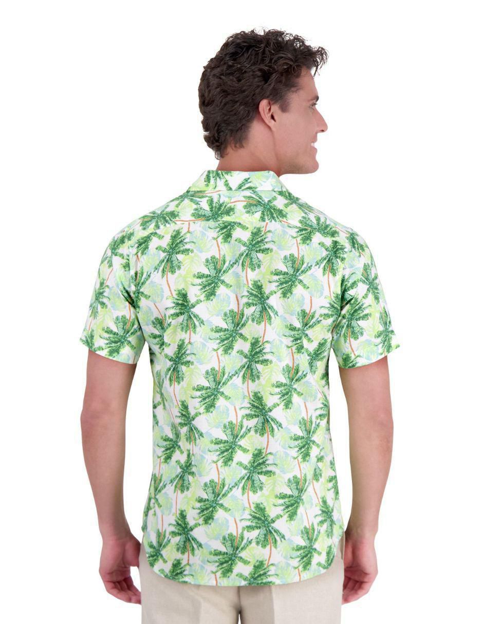 Camisa casual manga corta para hombre