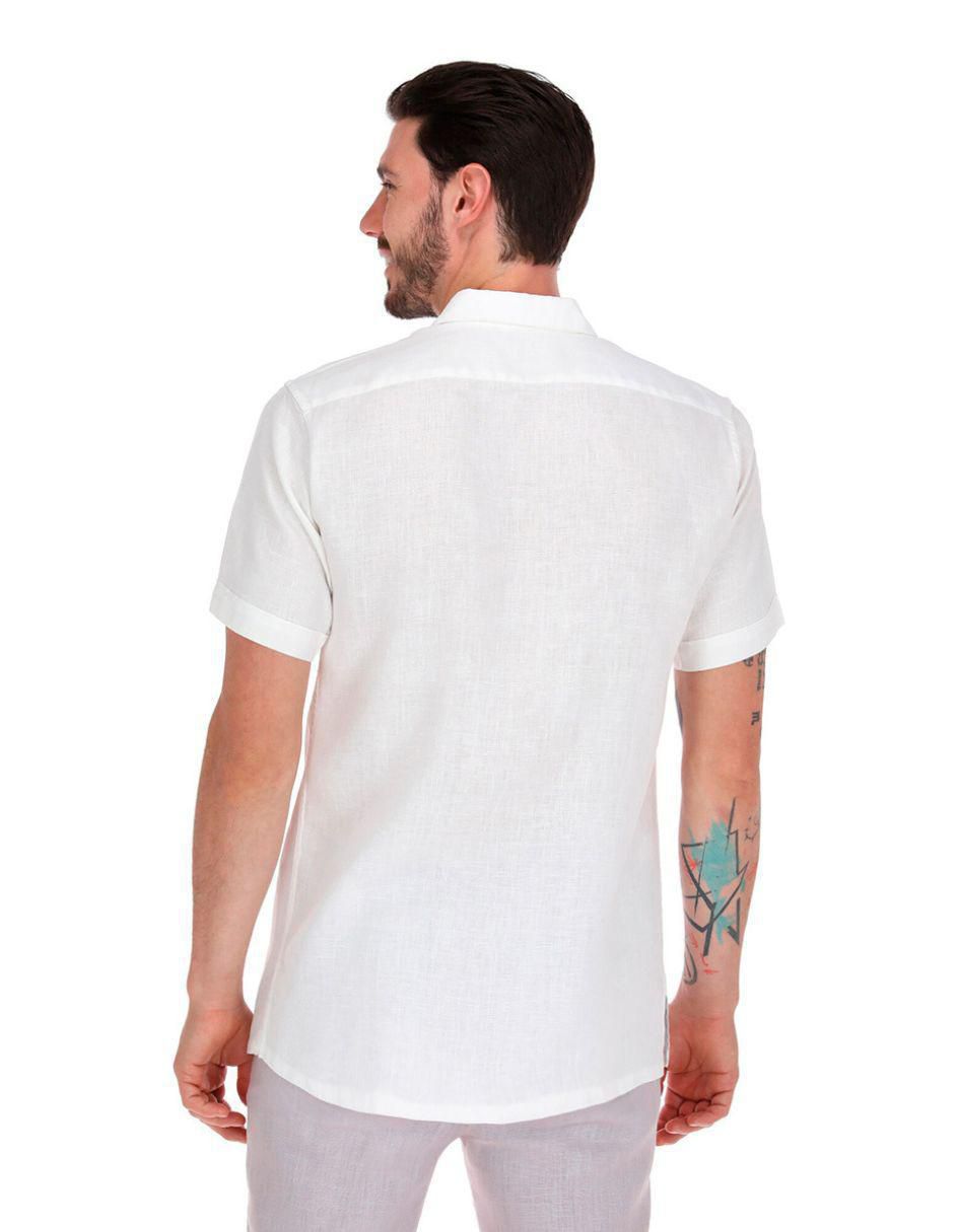 Camisa casual manga corta para hombre 2