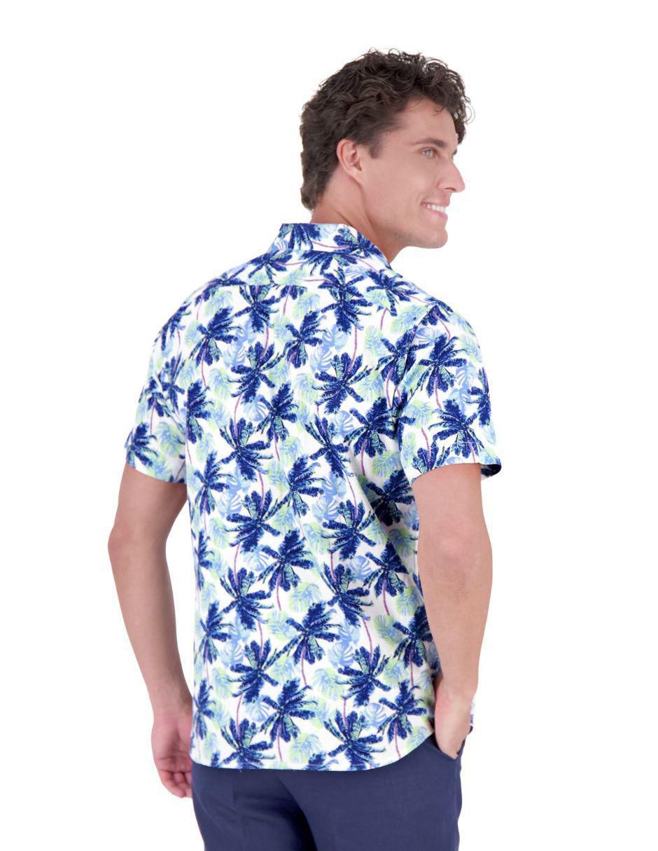 Camisa casual de algodón manga corta para hombre 3