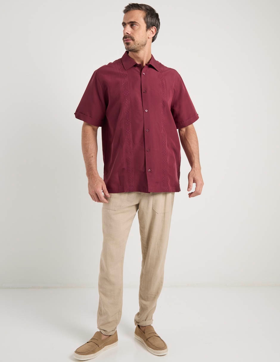 Camisa casual Cubavera manga corta para hombre