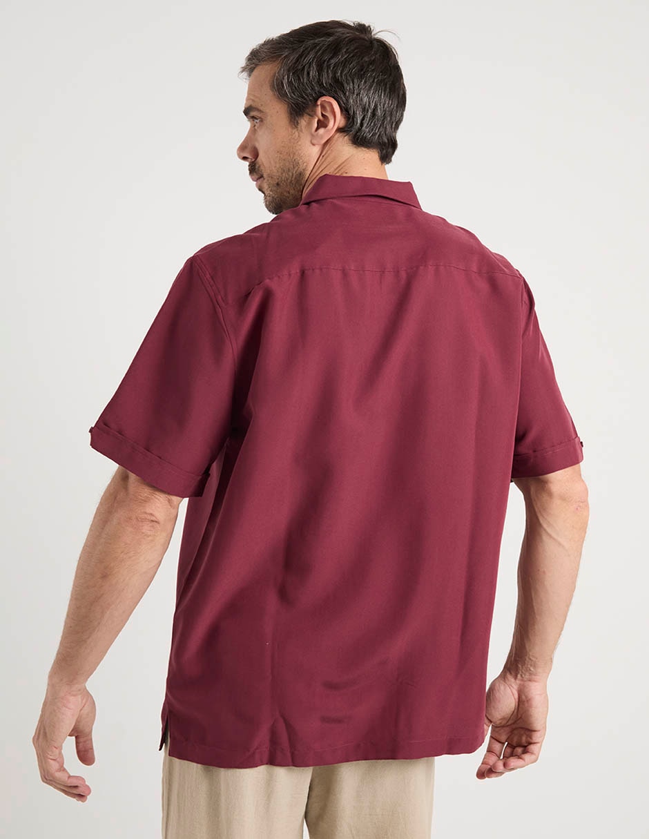 Camisa casual Cubavera manga corta para hombre