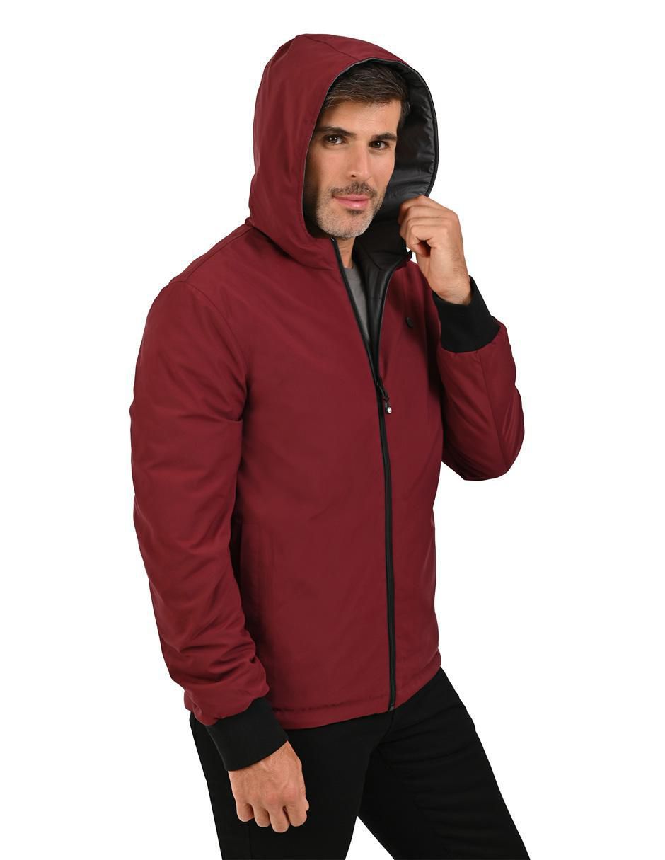 Chamarra casual Perry Ellis Portfolio reversible para hombre