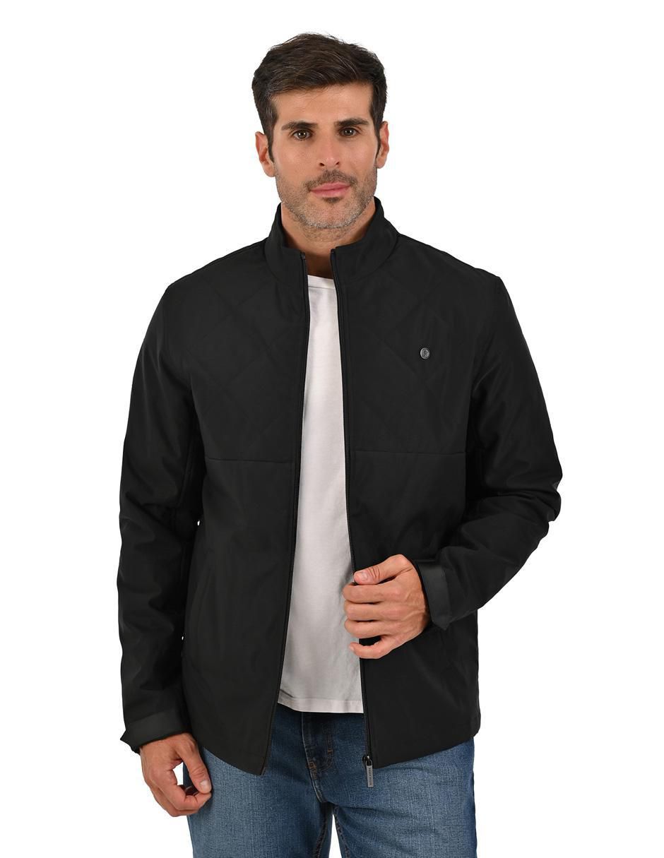 Chamarra casual con bolsillos para hombre