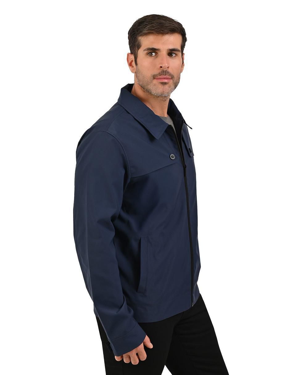Chamarra casual Perry Ellis Portfolio con bolsillos para hombre