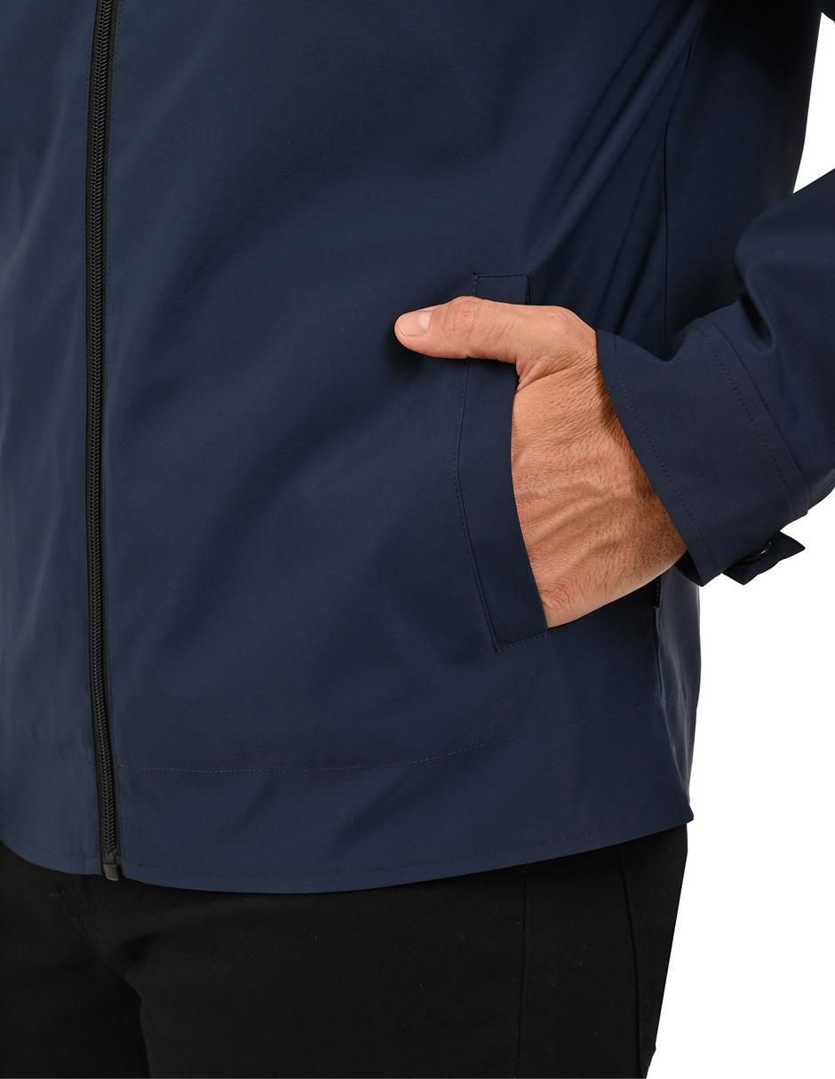 Chamarra casual Perry Ellis Portfolio con bolsillos para hombre