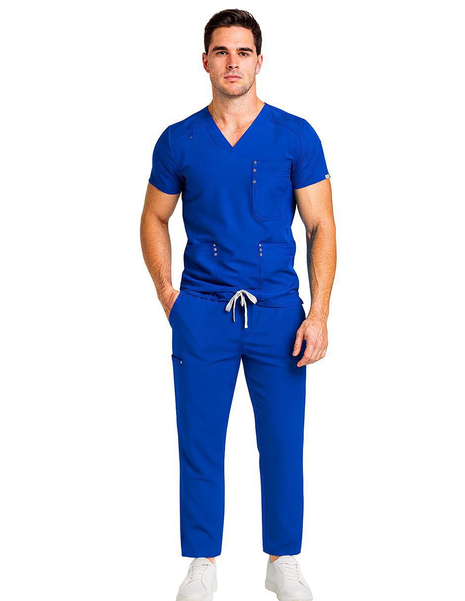 Set filipina-pantalón estilo relajado para hombre 1