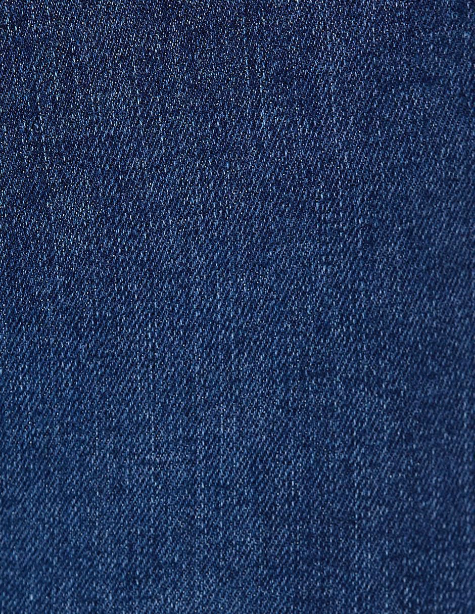 Jeans straight lavado obscuro para hombre 9