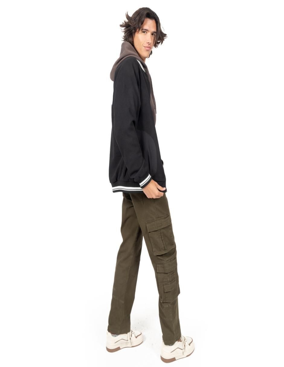 Chamarra bomber con bolsillos para hombre 4