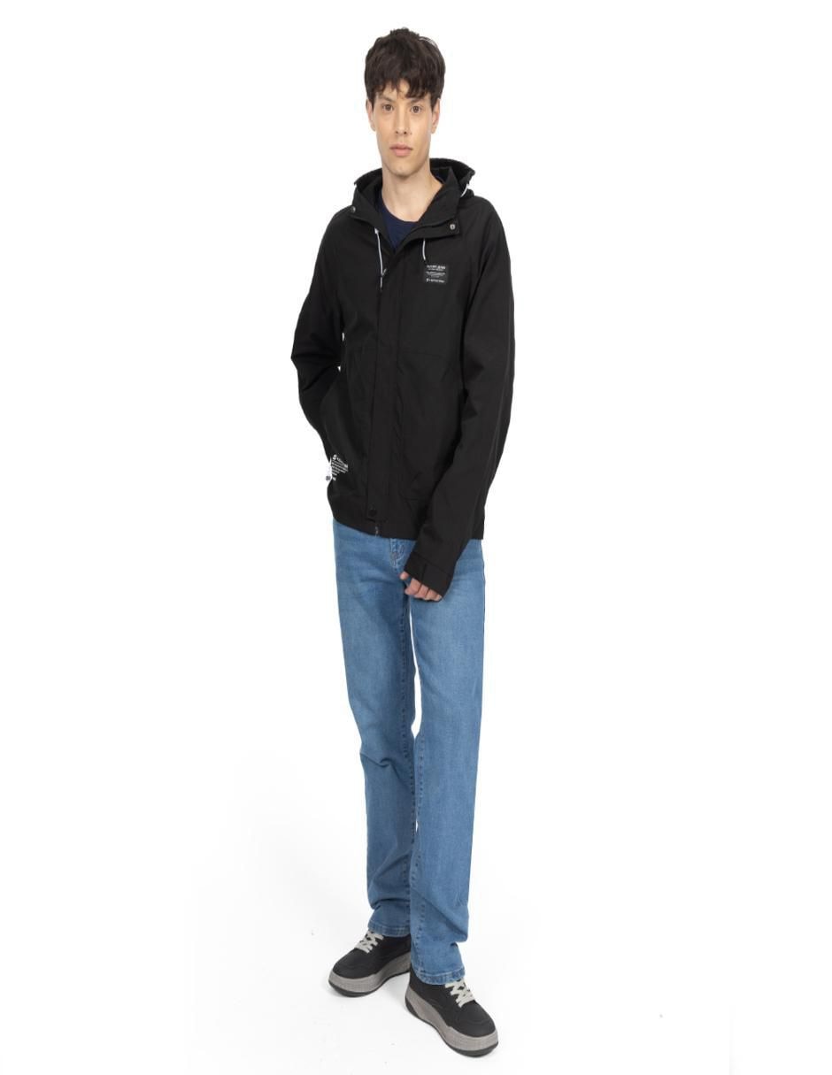 Chamarra casual quarry con capucha para hombre