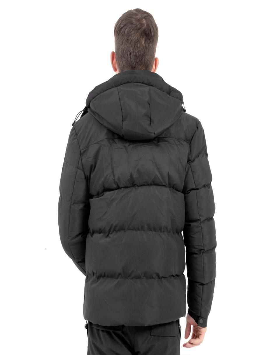 Chamarra acolchada Quarry con capucha para hombre