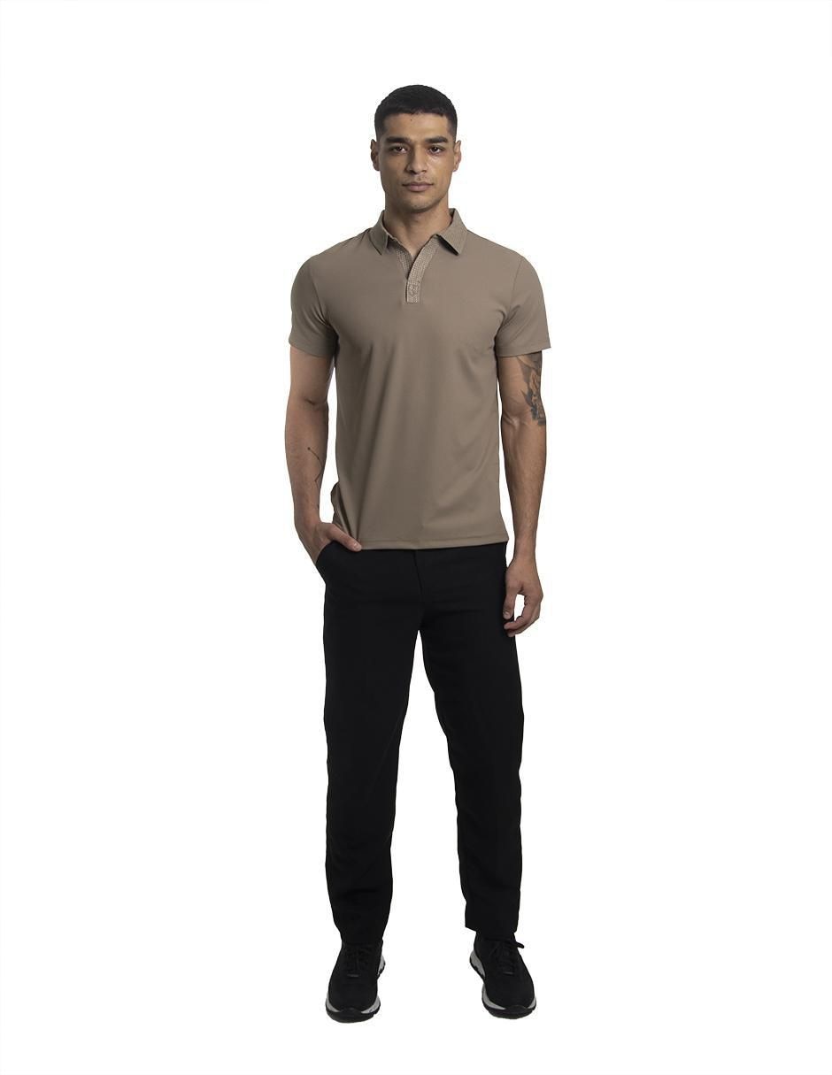 Playera tipo polo boroni para hombre