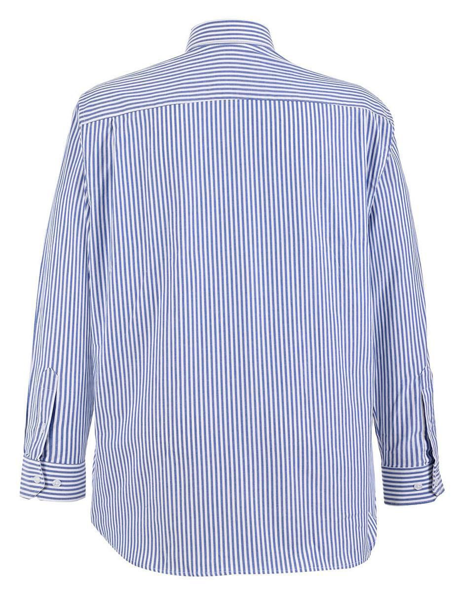 Camisa casual de algodón manga larga para hombre