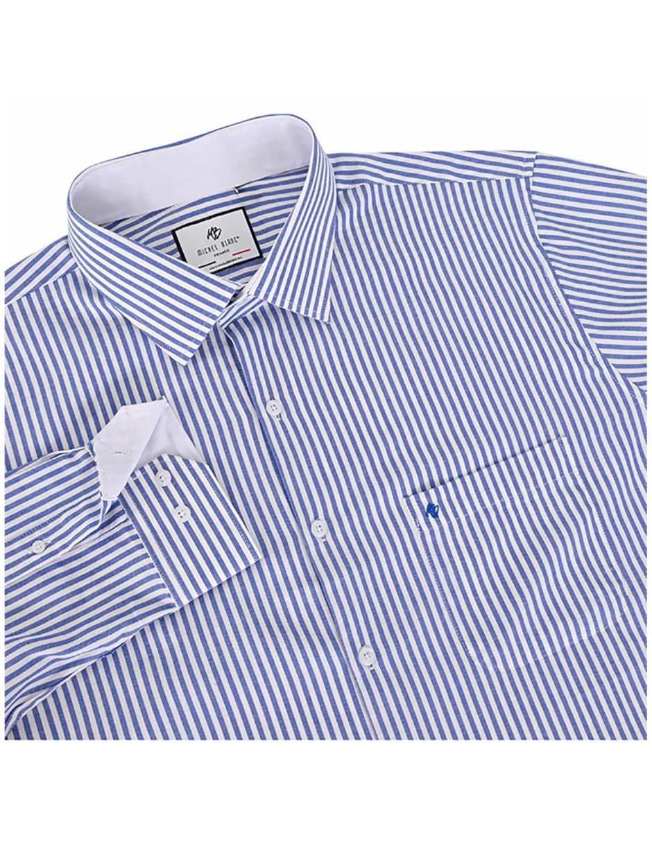 Camisa casual de algodón manga larga para hombre