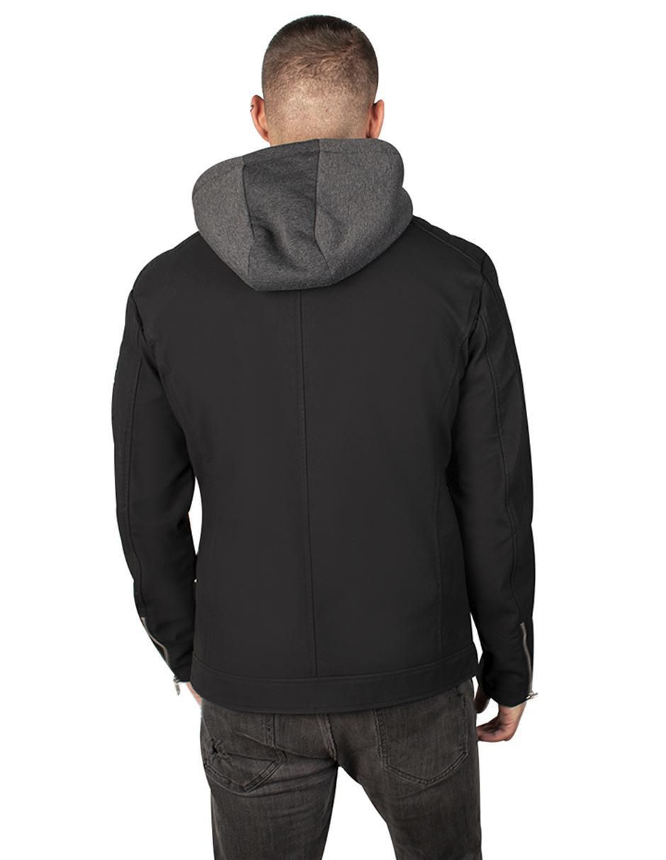 Chamarra casual greenlander con capucha para hombre