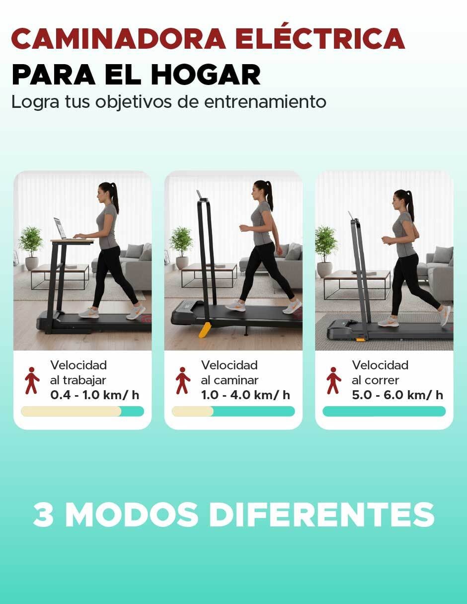 Caminadora mecánica plegable 2