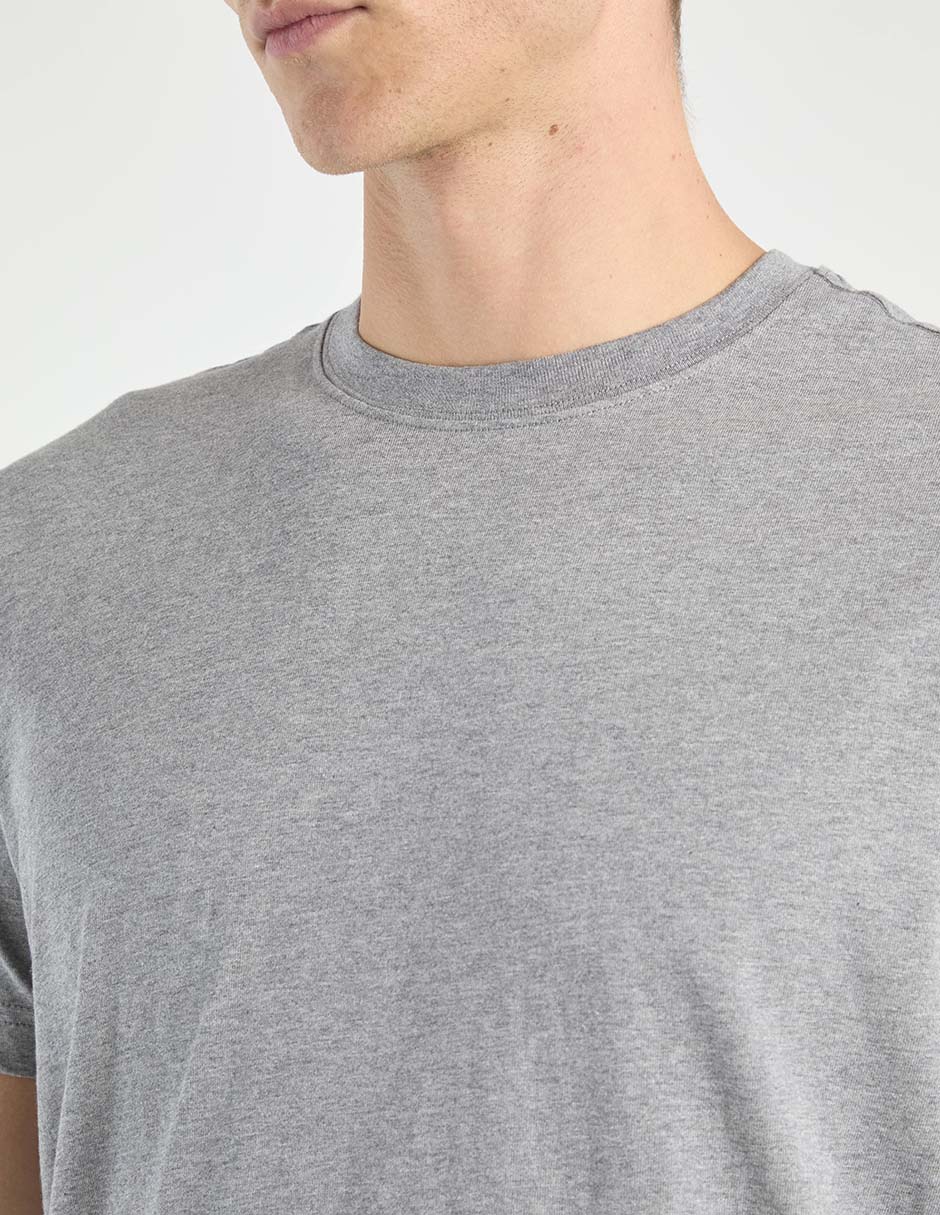 Playera cuello redondo para hombre