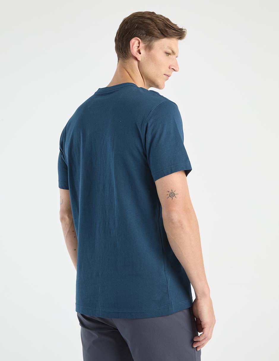 Playera cuello redondo para hombre