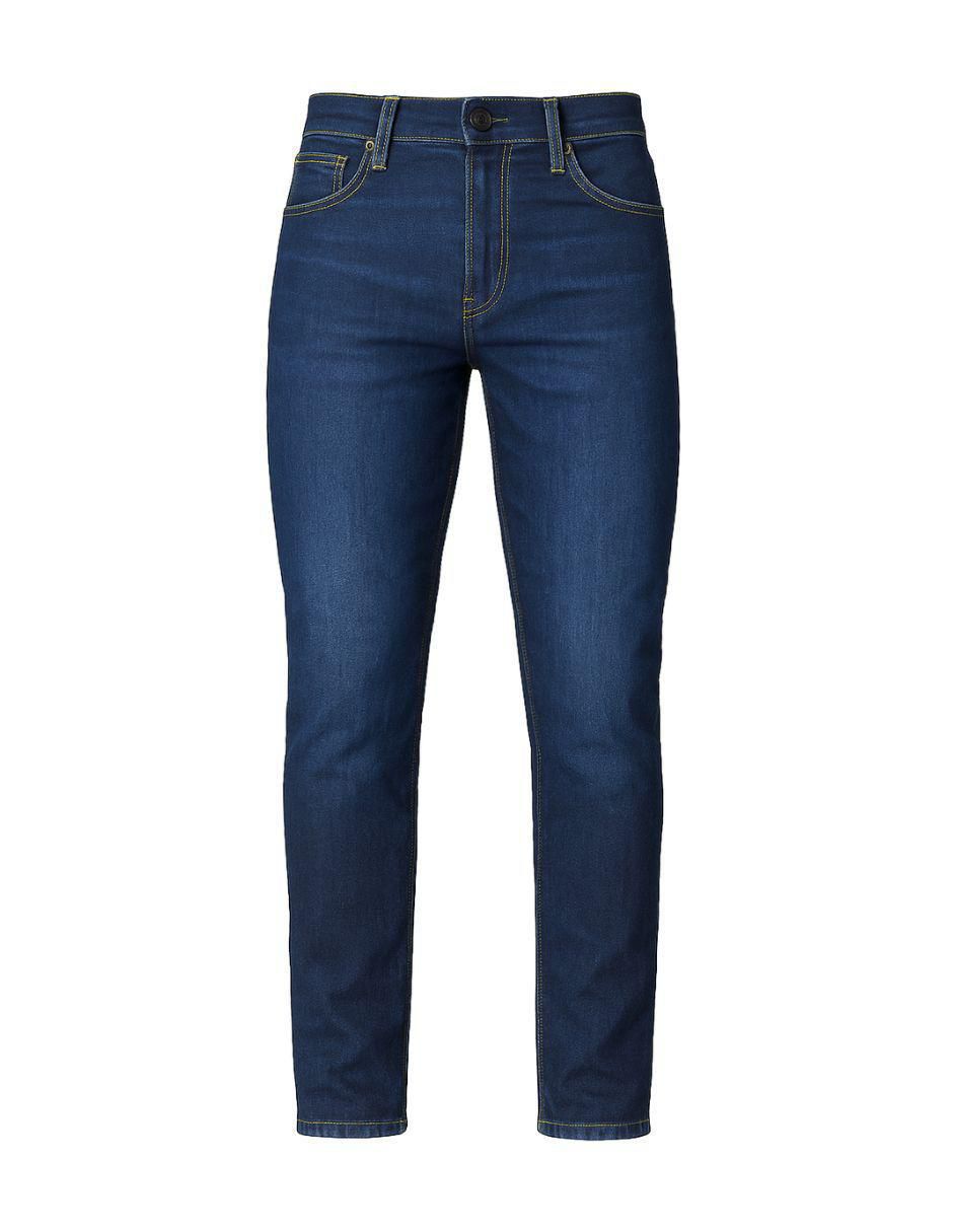 Jeans slim Chb Chili Beans Clothing Co. lavado medio para hombre