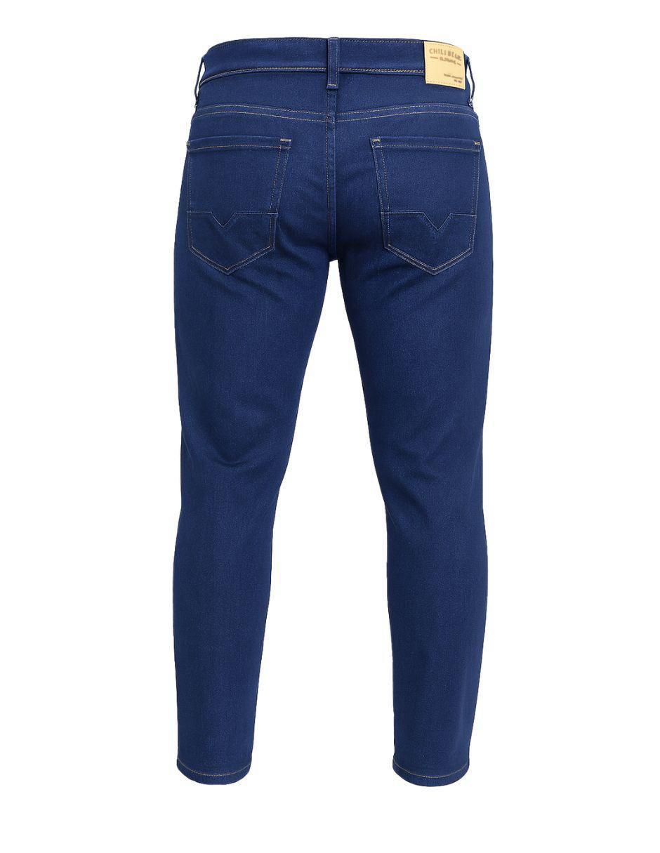 Jeans slim Chb Chili Beans Clothing Co. lavado medio para hombre
