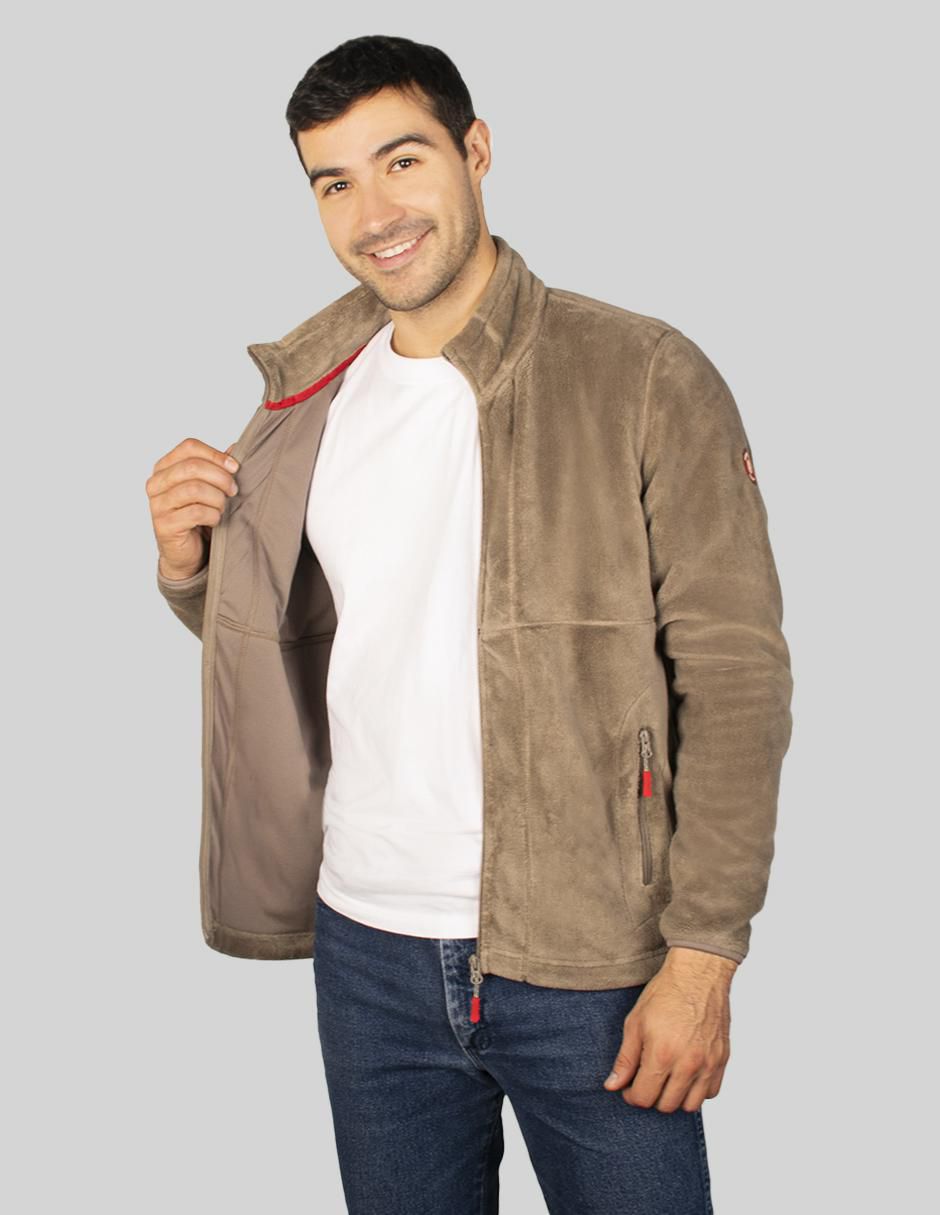 Chamarra casual Greenlander con bolsillos para hombre