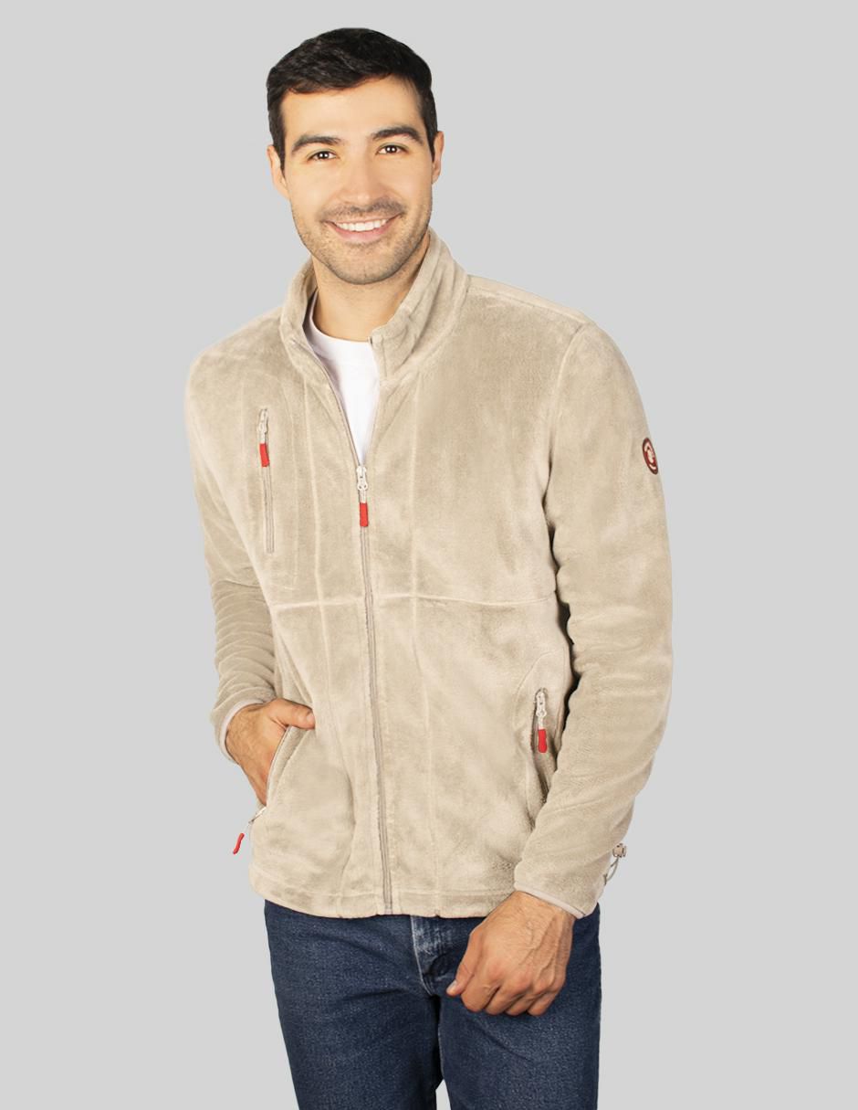 Chamarra casual con bolsillos para hombre Chamarra casual con bolsillos para hombre