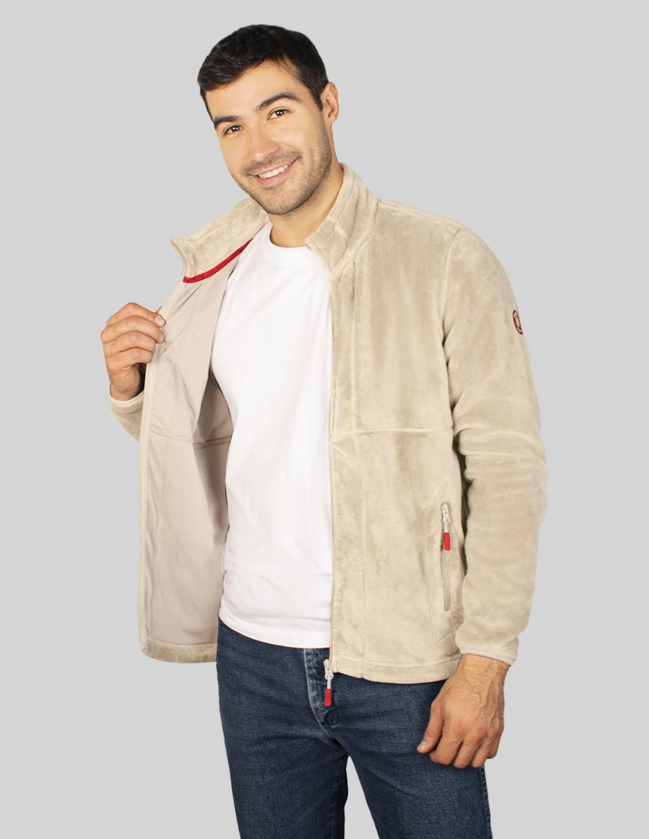 Chamarra casual con bolsillos para hombre 2