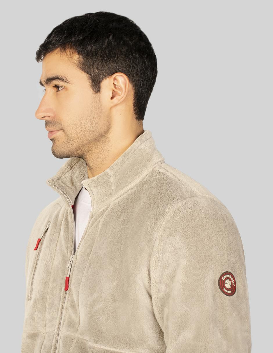 Chamarra casual con bolsillos para hombre 3