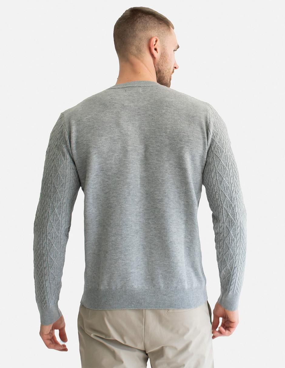 Suéter cuello redondo para hombre