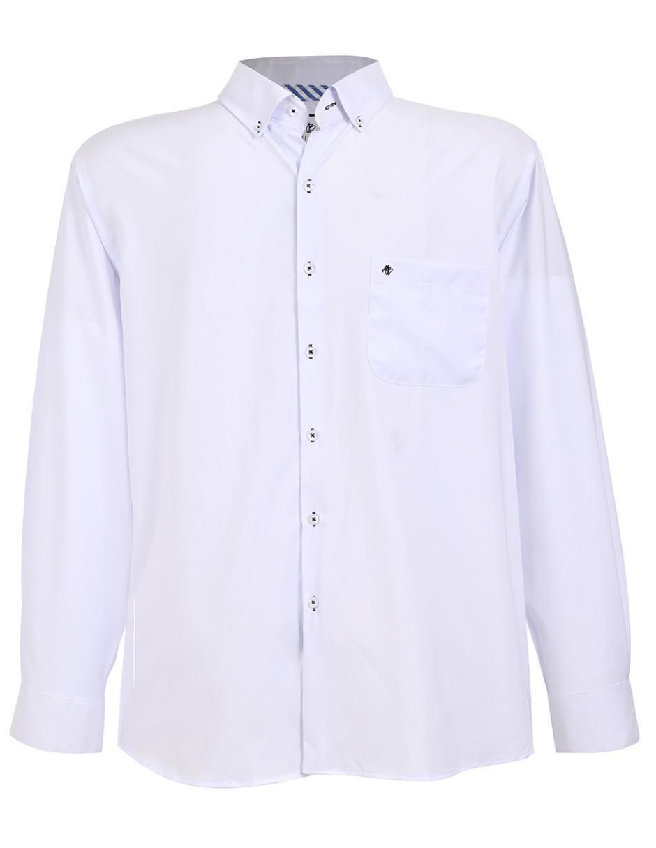 Camisa casual manga larga para hombre