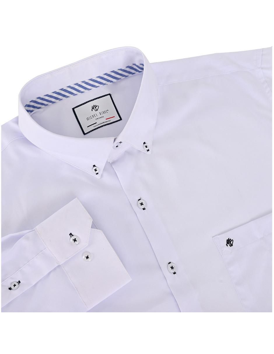 Camisa casual manga larga para hombre