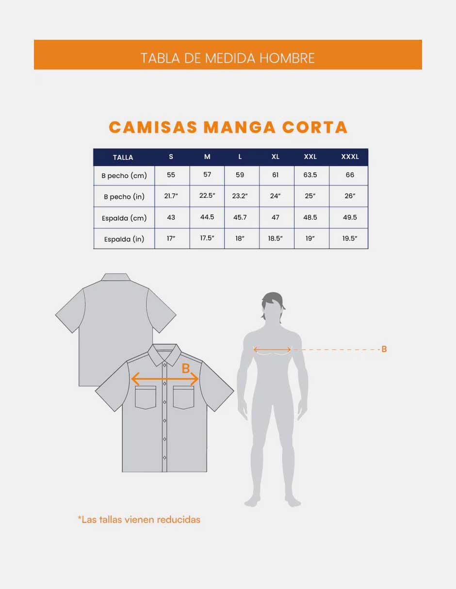 Camisa casual de algodón manga corta para hombre 2