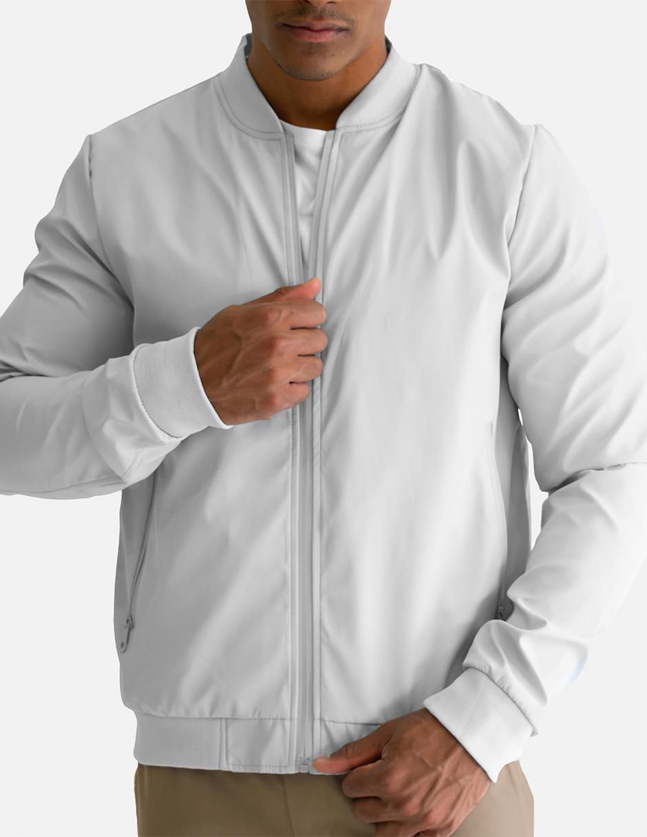 Chamarra bomber con bolsillos para hombre 4