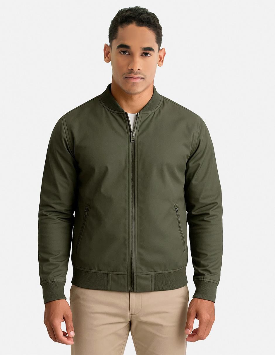 Chamarra bomber Generra con bolsillos para hombre