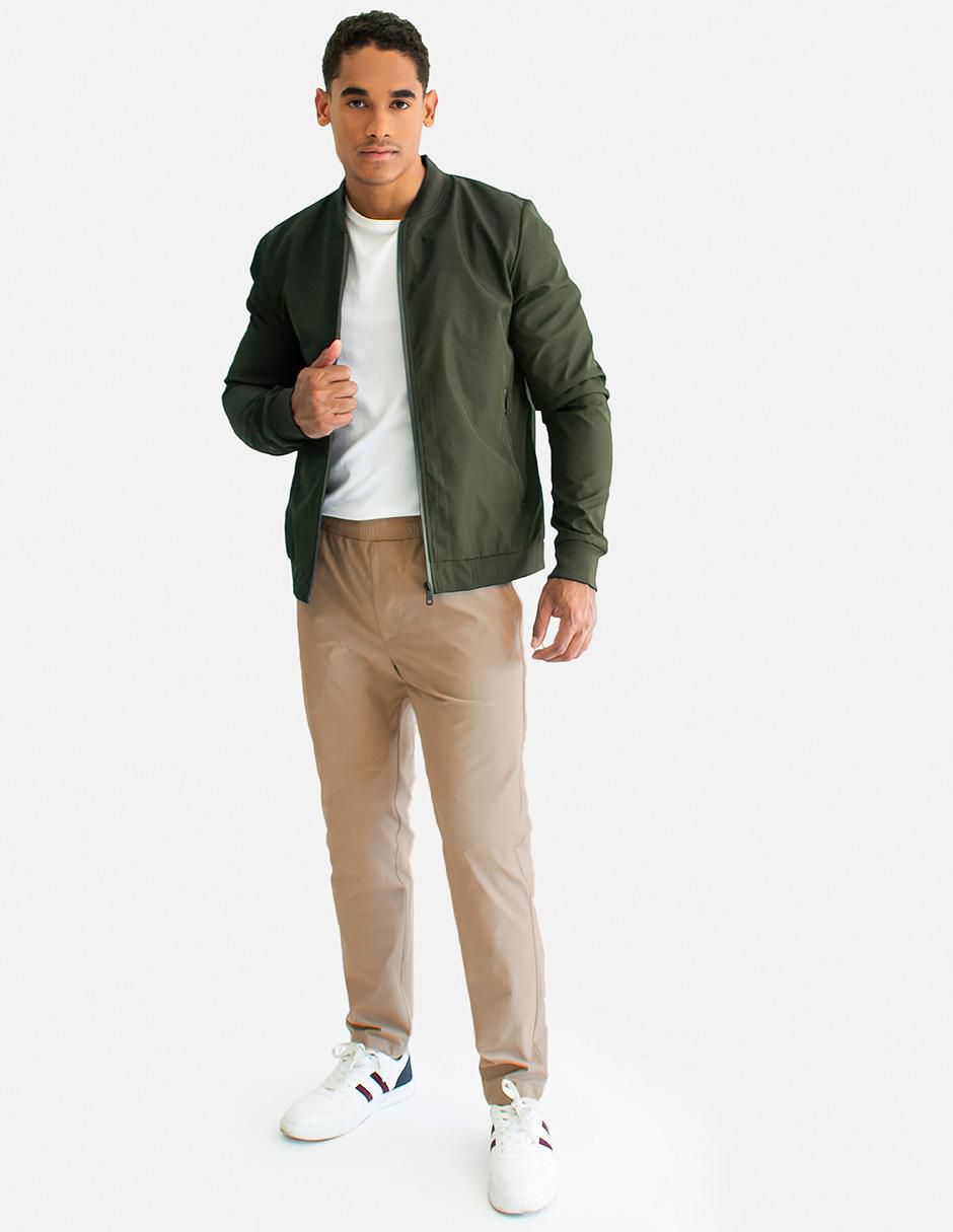 Chamarra bomber Generra con bolsillos para hombre