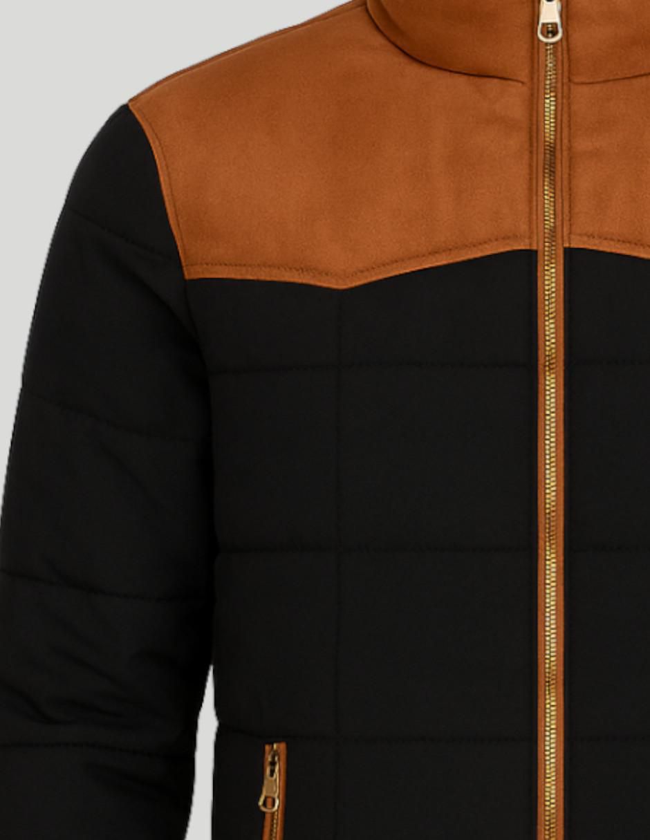 Chamarra casual con bolsillos para hombre