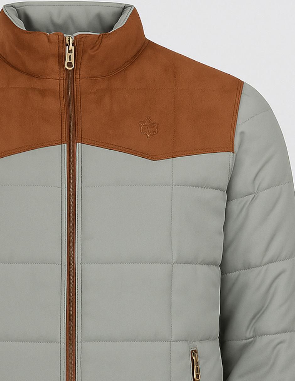 Chamarra casual con bolsillos para hombre