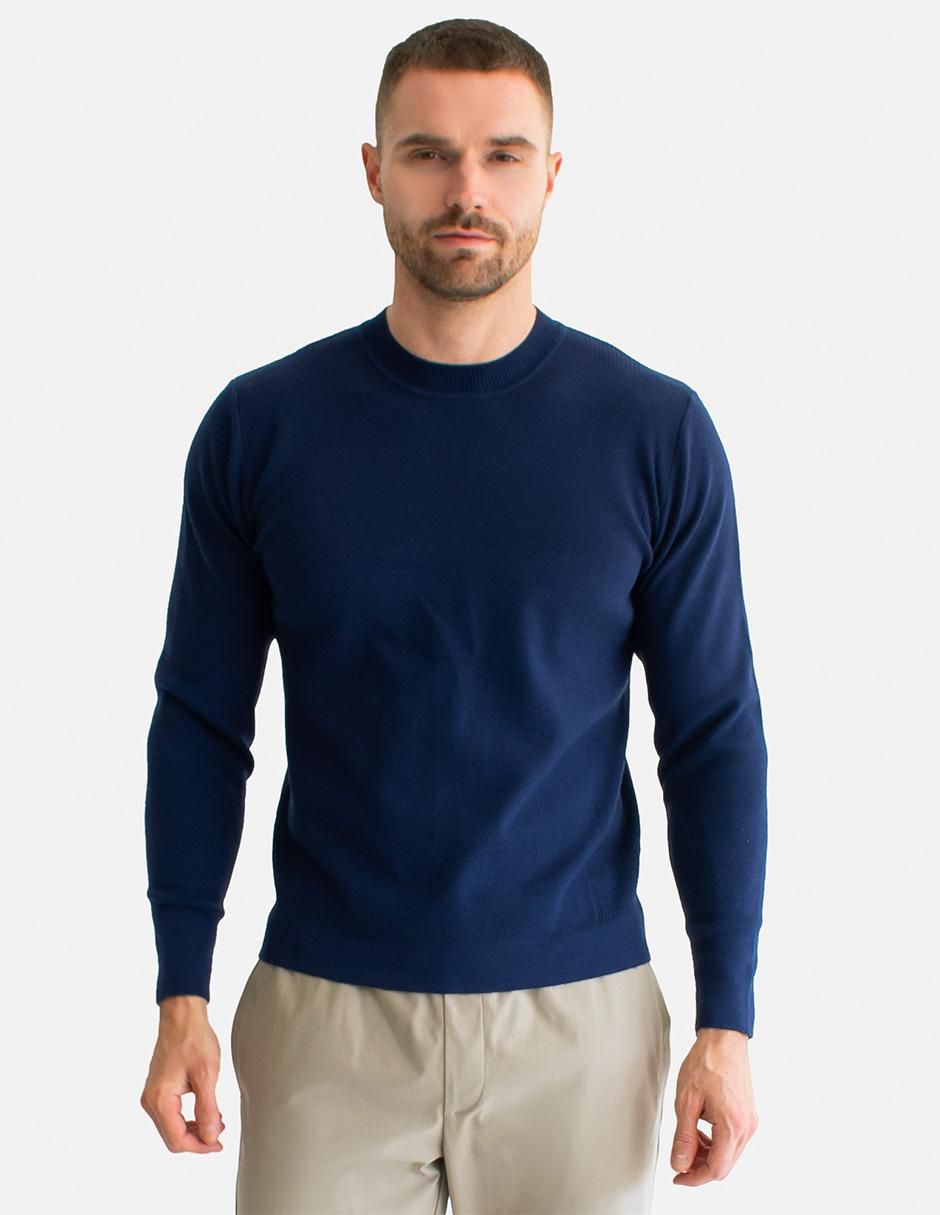 Suéter cuello redondo para hombre Suéter cuello redondo para hombre