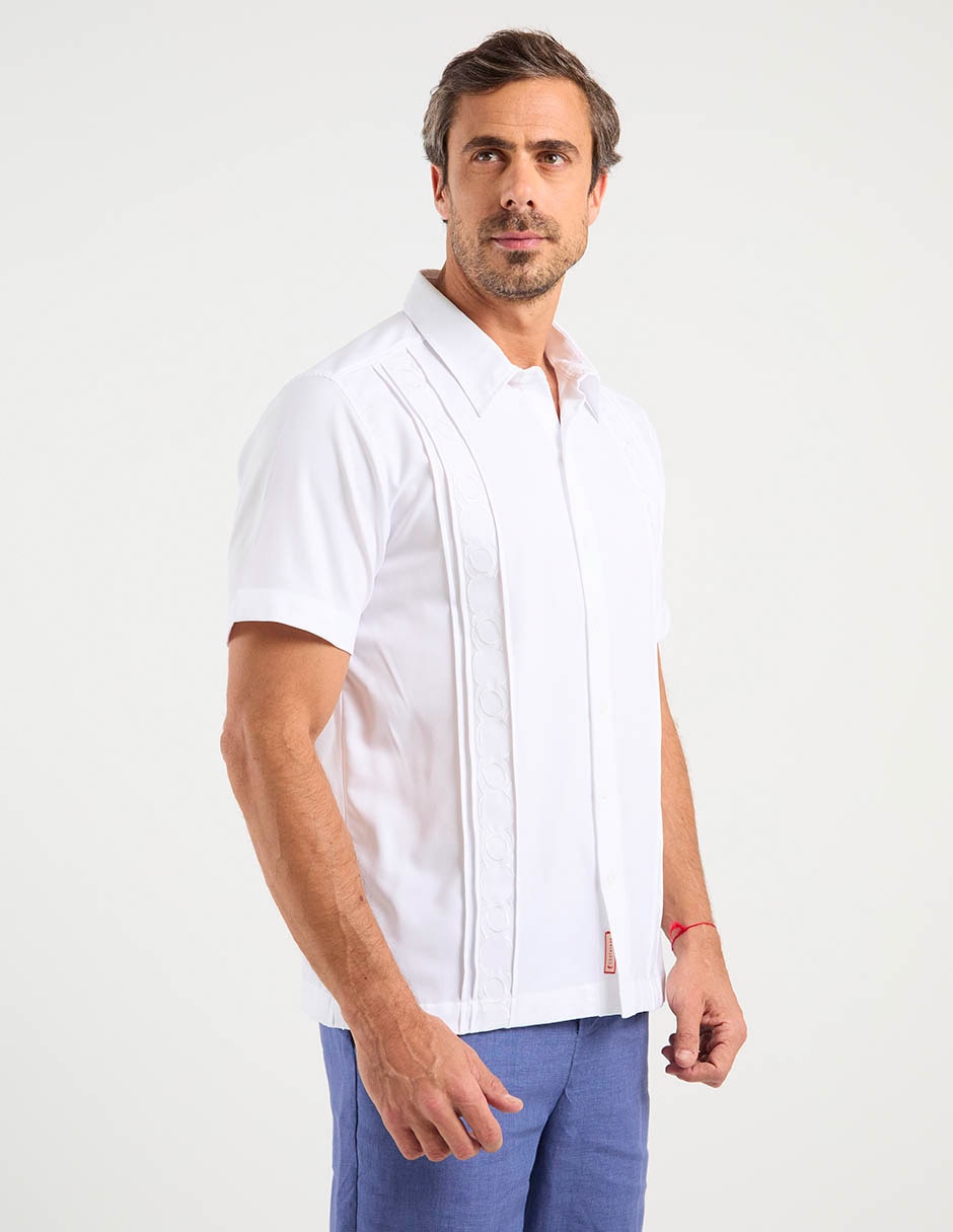 Guayabera manga corta Costavana para hombre