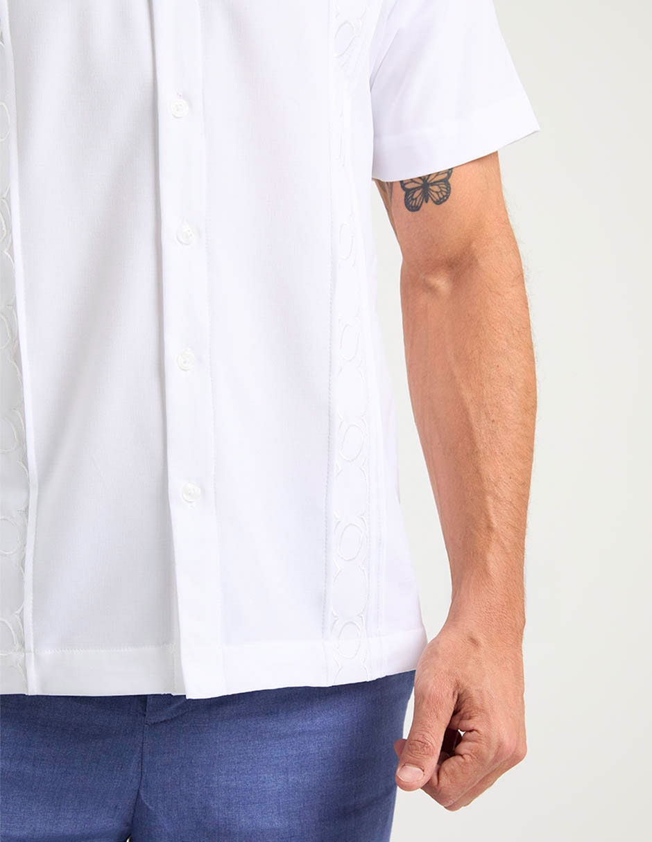 Guayabera manga corta Costavana para hombre